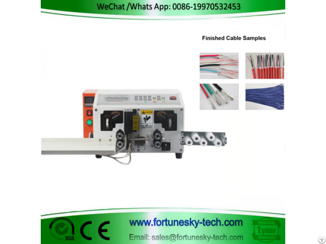 Automatic High Temp Wire Stripping Machine
