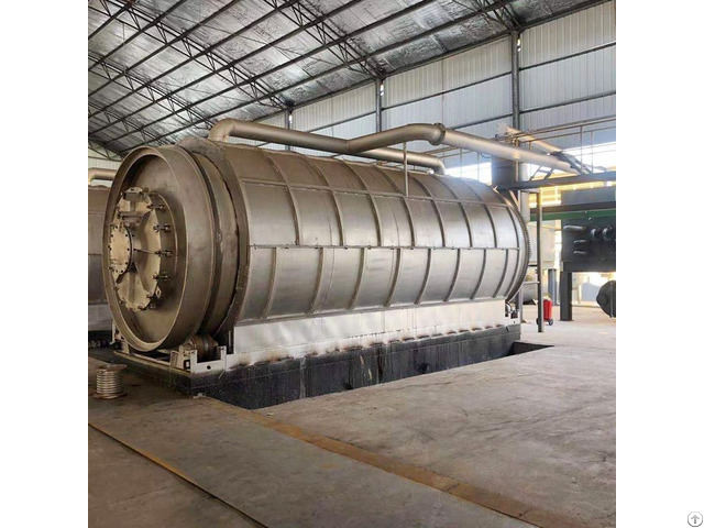 Waste Tire Rubber Pyrolysis Plant