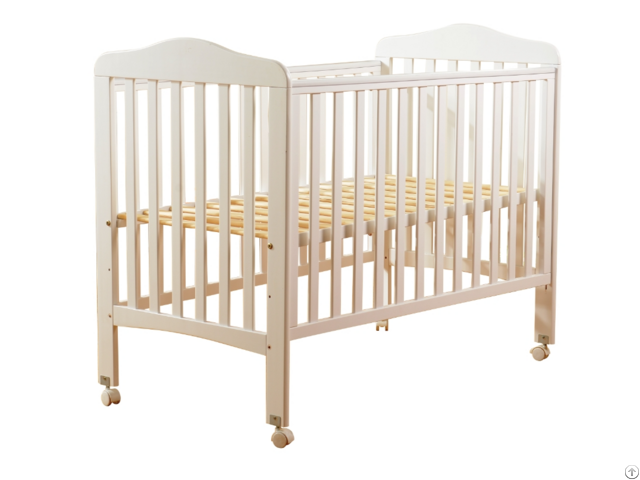 Roman Dropside Cot Wood Baby Cribs