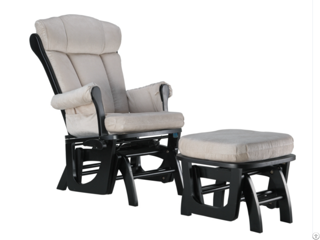 Paris Dulex Glider Chair And Stool With Locker