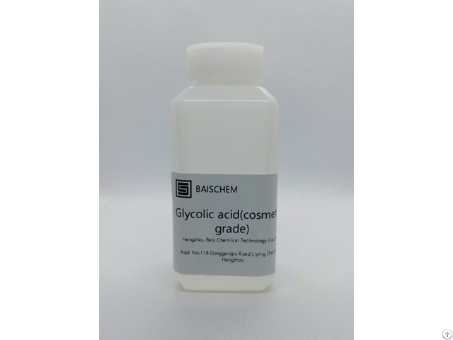 Glycolic Acid 70% Cosmetic Grade Natural Skin Exfoliator And Moisturizer