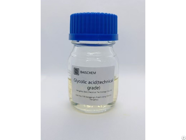 Glycolic Acid 70% Technical Grade Industrial Cleaning Agent Organic Intermediates