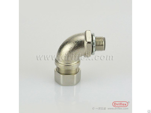 Nickel Plated Brass 90d Anlge