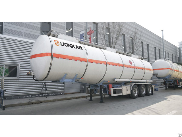 Diesel Fuel Trailer For Oil Transportation