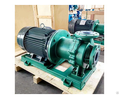 Fluoroplastic Alloy Magnetic Driving Pump Corrosion Resistance No Leakage