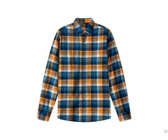 Long Sleeve Plaid Flannel Casual Shirts