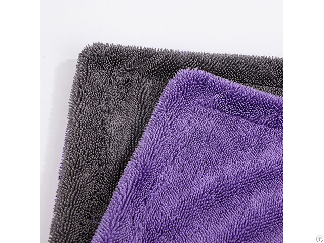 Double Sides Microfiber Twist Cloth