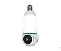 Dual Band Wi Fi Dome Camera E27 Light Bulb Socket Powered