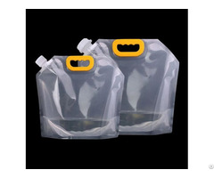 Custom Wine Stand Up Pouch With Spout And Tap Wholesale