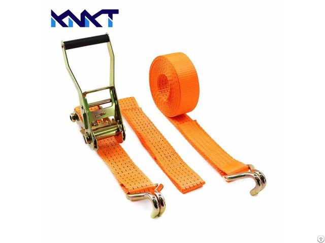 Ratchet Strap With Double J Hooks