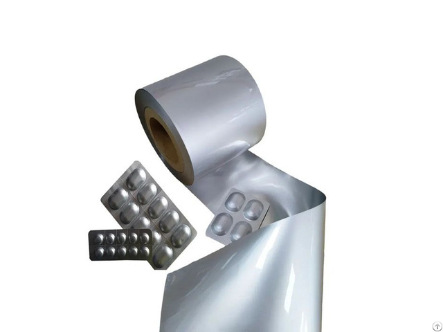Customized 0 025 0 08mm Thick Cold Stamping Medicine Foil 8021 8079