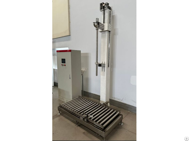 Fully Automatic Ibc Barrel And 200l General Chemical Liquid Lubricant Weighing Filling Machine