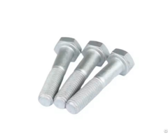Din 931 Suppliers Carbon Steel 10 9 Dacromet Half Thread Hexagonal Hexagon Head Bolts