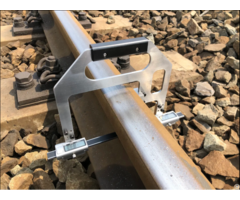 Rail Web Width Measuring Device