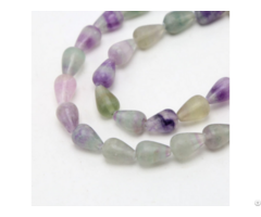 Wholesale 2x4mm Purple Fluorite Beads Made In China