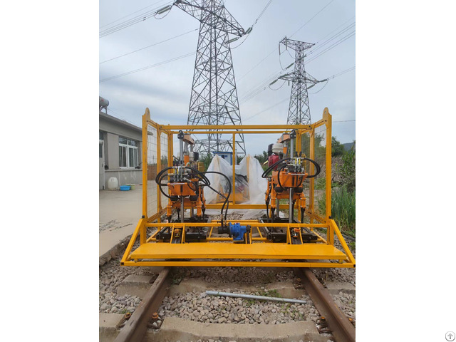 Auto Hydraulic Rail Tamper Railway Ballast Tamping Machine