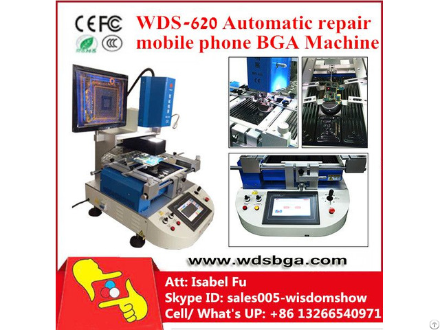 Sales 1 Newest Camera Bga Rework Station Wds 620 Used Infrared Vga Solder And Desolder Machine