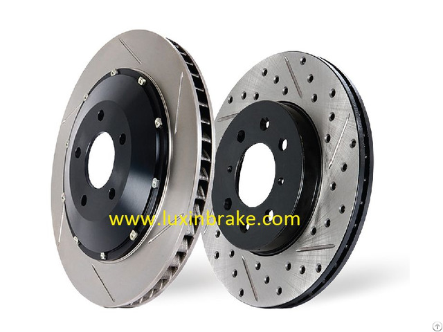 Drilled And Slotted Brake Disc Iso Ts 16949 Certified