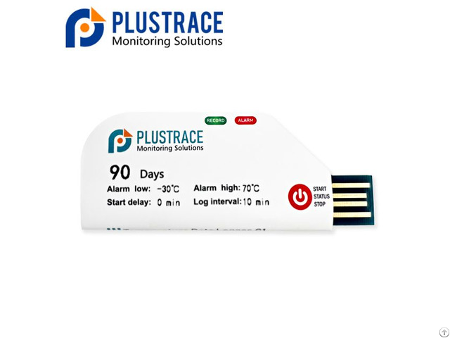 Plustrace G1 V0 Single Use Temperature Data Logger