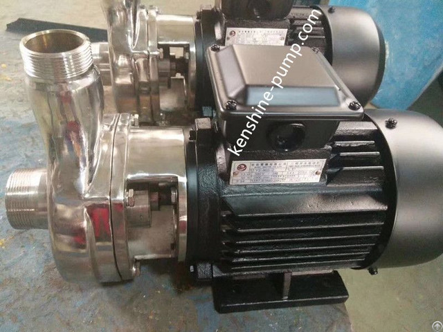 Sfb Stainless Steel Corrosion Resistant Centrifugal Pump Thread Or Flange Inlet Outlet