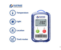 Plustrace G6a 2g Real Time Temperature Data Logger With Lcd Display Location Recorder