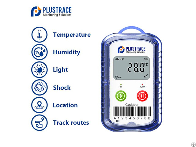Plustrace G6b 2g Real Time Temp And Humidity Tracker