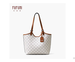 Manufacturer Top Quality Pvc Leather Large2 In 1 Tote Bag For Women College