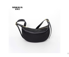 Wholesale New Launch Large Capacity Cowhide Leather Commute Crossbody Shoulder Bag For Women