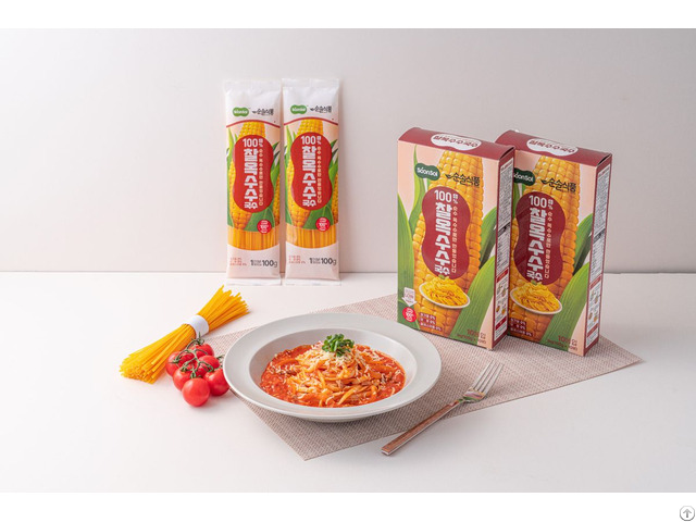 Soonsol 100% Glutinous Corn Noodles Gluten Free Vegan Pasta