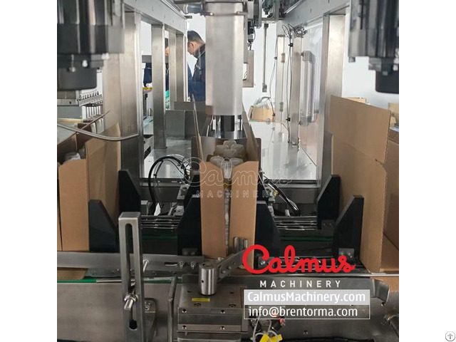 Wrap Around Case Packer Machine For Packaging Pouches