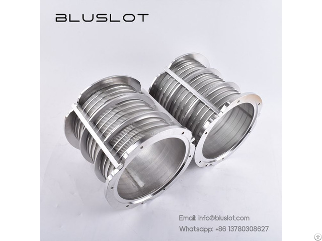 Various Wedge Wire Screen Basket Sizes For Sepcom Screw Press Separator