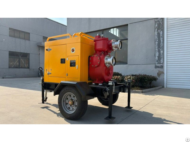 Dingbo Emergency Drainage Generator With Self Priming Diesel Water Pump