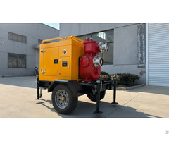 Dingbo Emergency Drainage Generator With Self Priming Diesel Water Pump