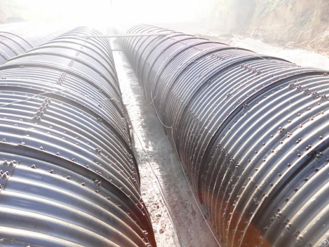 Riveted Corrugated Steel Pipe