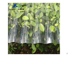 Transparent Pc Corrugated Sheet