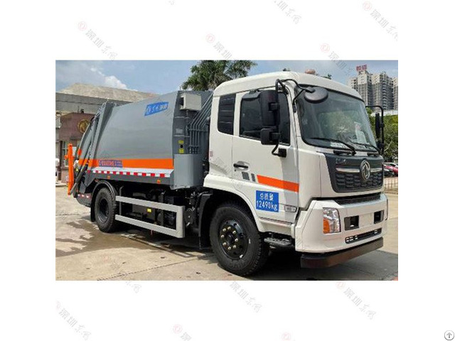 5t Tianjin 3950 Compressed Garbage Truck