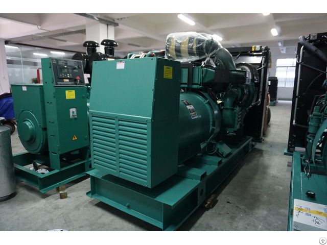 Industrial Genset 500kw 625kva Power Generator Powered By Volvo Twd1643ge Engine