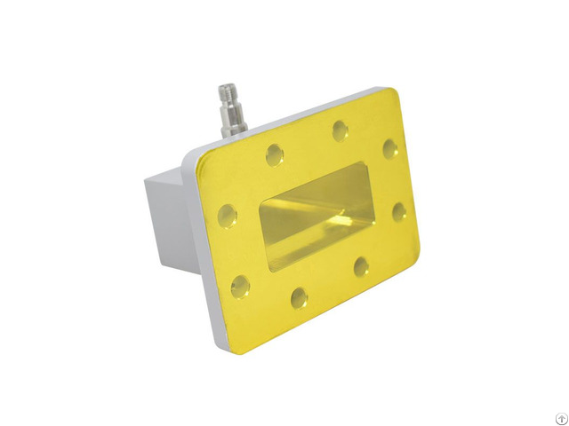 Right Angle Wr187 3 94 5 99ghz Rf Waveguide To Coaxial Adapter