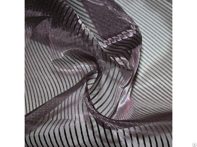 Oem Odm Breathable Striated Polyester Mesh Fabric For Pencil Bag Zipper Storage Bags