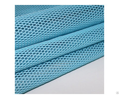 Hot Selling Hexagonal Warp Knitted Mesh Fabric By Yard For Makeup Bag