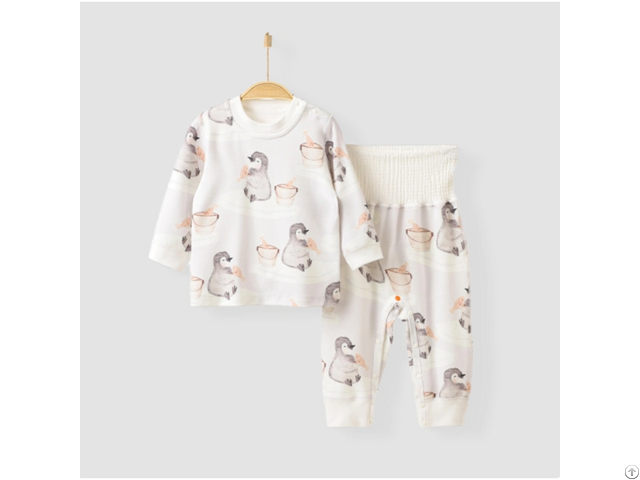 Gots Certified Organic Cotton Baby Pajamas Set