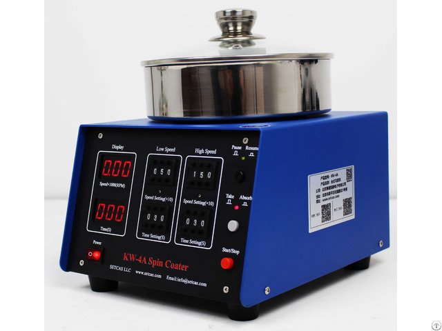 Setcas Kw 4a Spin Coater Semiconductor Lab Equipment