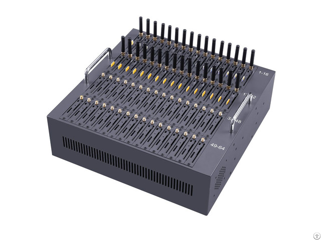 4g Lte 64 Port Bulk Sms Modem Pool For Network