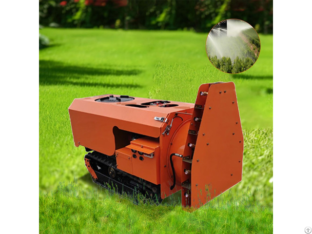 Remote Control Lawn Mower And Farm Orchard Sprayer Robot For Agriculture
