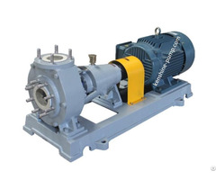 Kjb Chemical Centrifugal Splint Pump For Corrosive Fluids With Particle