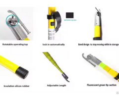 Triangle Tube Of The Telescoping Hot Stick