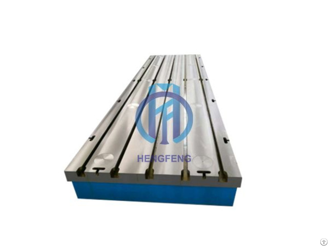 Cast Iron T Slotted Bed Plate