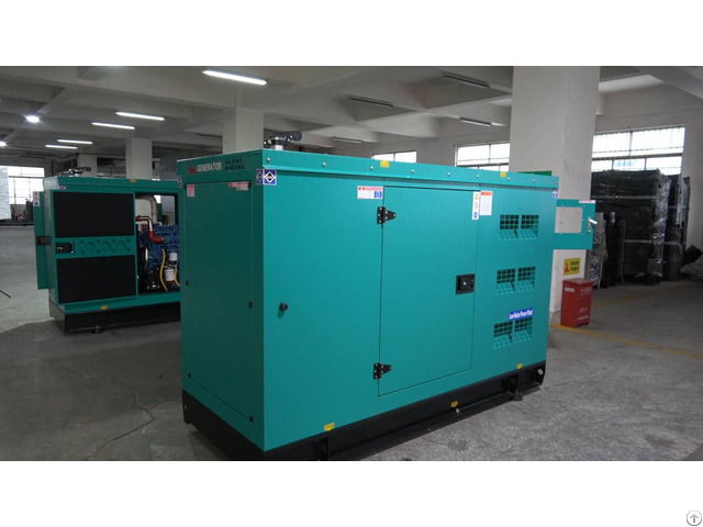 50kw Silent Diesel Generator Powered By Cummins 4bta3 9 G2 Engine