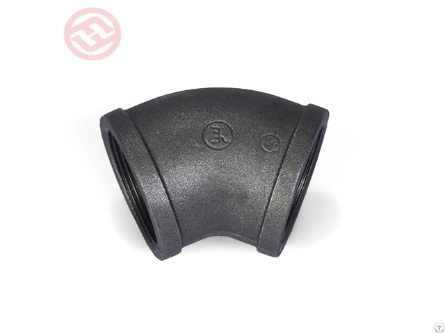Best Malleable Iron 120 Elbow 45° Bspt Thread For Sale