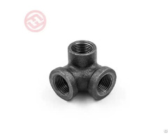 China Malleable Iron 1221 Side Outlet Elbow Bspt Thread Supplier